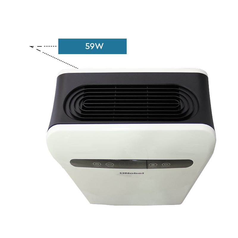 Nobel Air Purifier White 3 Speed Led Indicator  NAP270-4