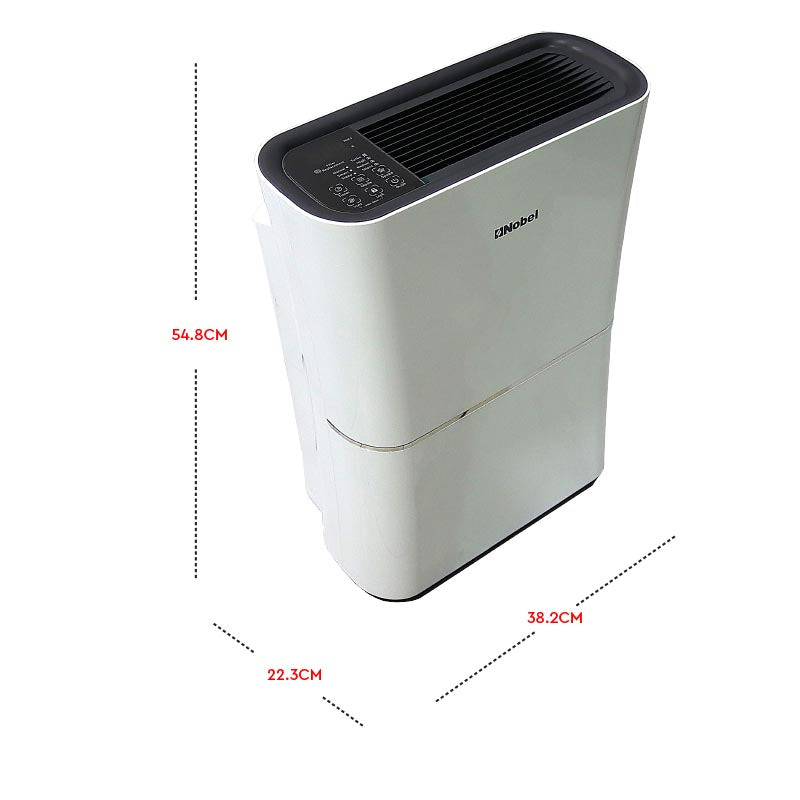 Nobel Air Purifier White 3 Filters 4 Speed Led Indicator NAP400-3