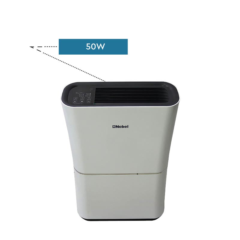 Nobel Air Purifier White 3 Filters 4 Speed Led Indicator NAP400-4