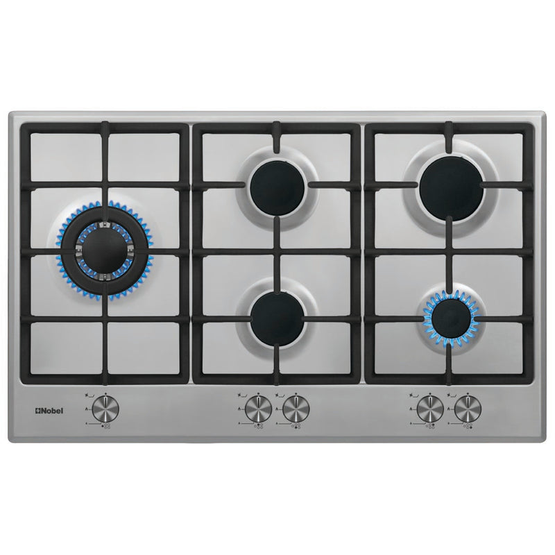NOBEL Built-in - Hobs Stainless Steel 90cm 5 Gas Burners NBH9501SSH-1