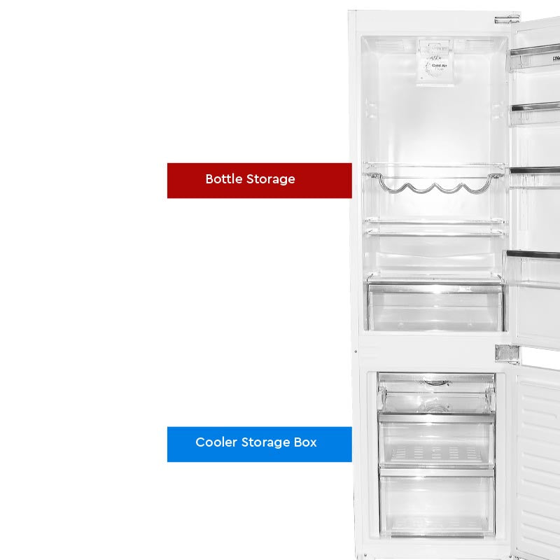 NOBEL Builtin - Refrigerators Double Door 256L White Turkey NBR300-6