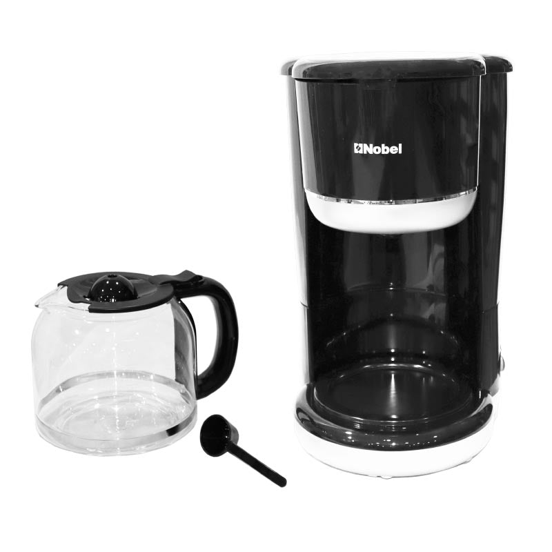 Nobel Coffee Machine Black 1.5 Litres 12 Cups Capacity NCM10-7