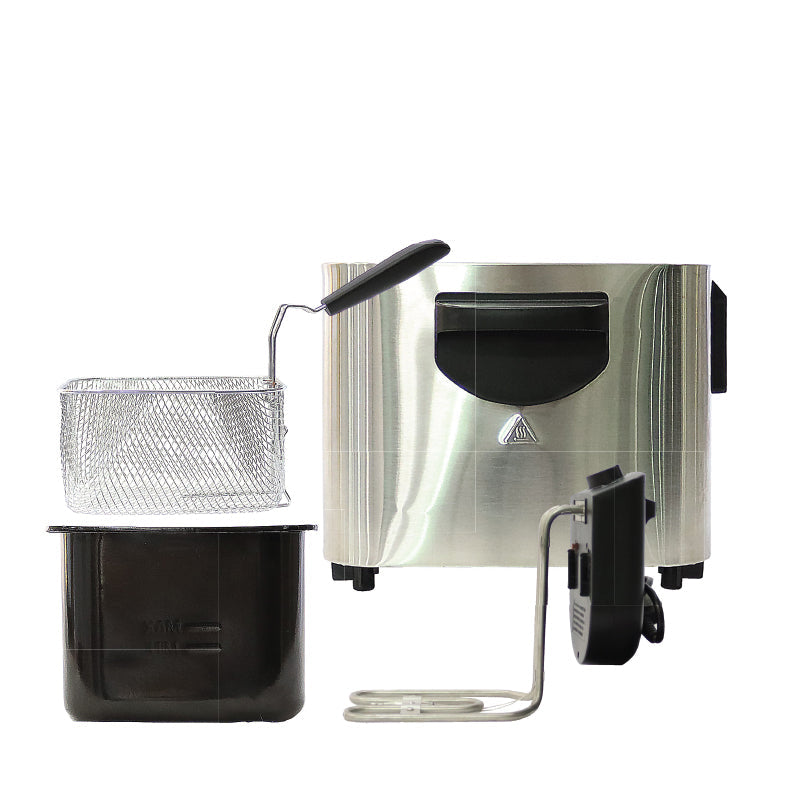 Nobel Deep Fryer 3000W 8 Ltrs Stainless Steel NDF8G-7