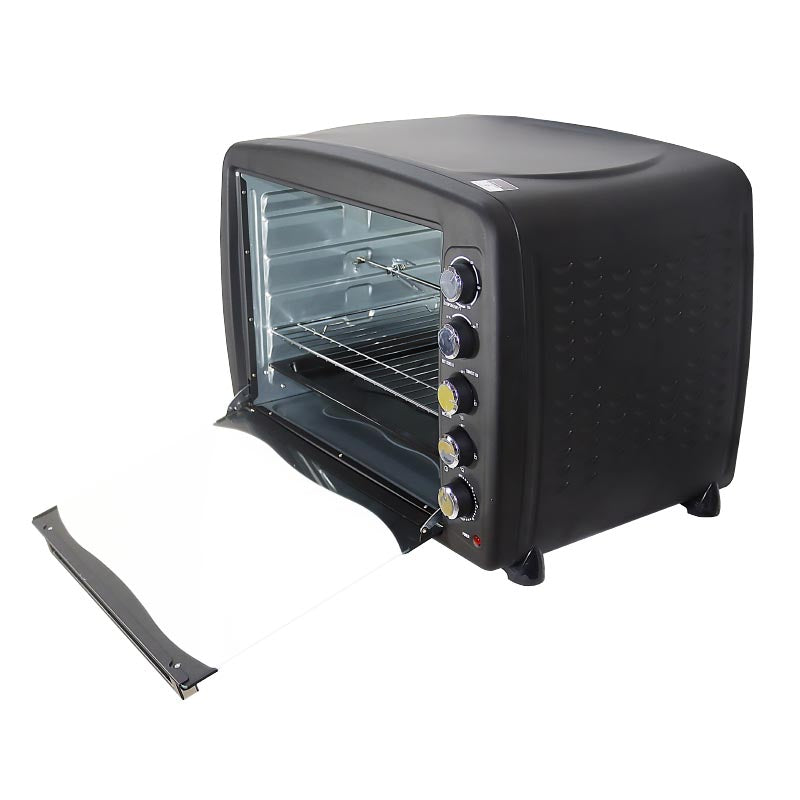 Nobel Electric Oven Black Convection Fan Rotisserie NEO100-4