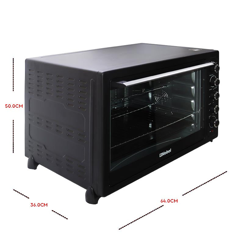 Nobel Electric Oven 105 LTR Grill Convection Rotisserie 2800 W NEO120-3