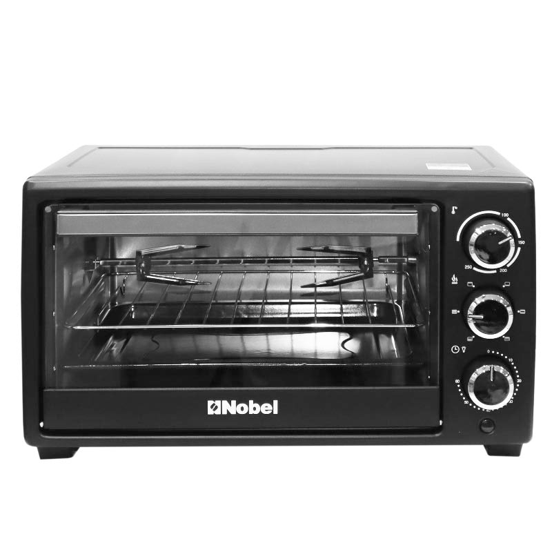 Nobel Electric Oven Black 18 Ltrs 1280W Stainless Steel Heating NEO20-1