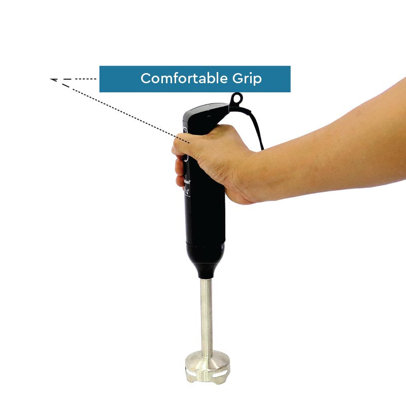 NOBEL Hand Blender 400W 2 Speed Black 250W NHB12-4