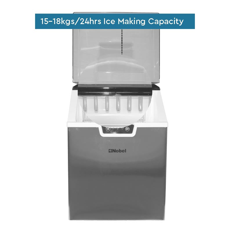 Nobel 2.4 Kgs Icebin Cube Maker NIM24-7