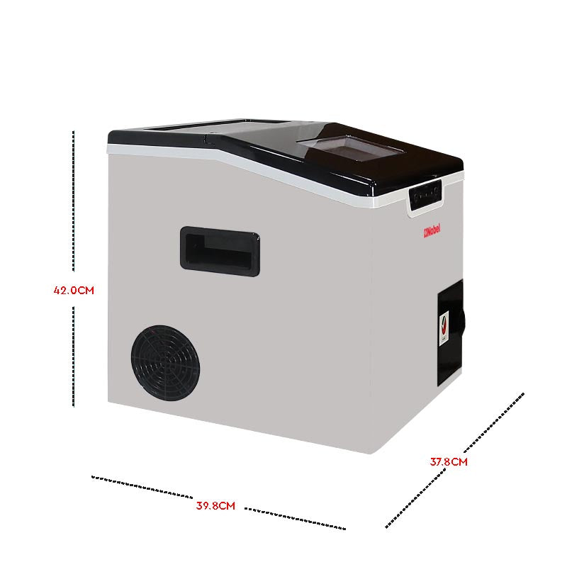 Nobel Ice Cube Maker Silver 20-30Kg 3L Water Tank Capacity NIM30-3