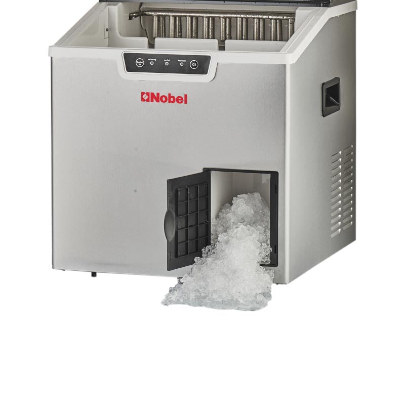Nobel Ice Cube Maker Silver 20-30Kg 3L Water Tank Capacity NIM30-5