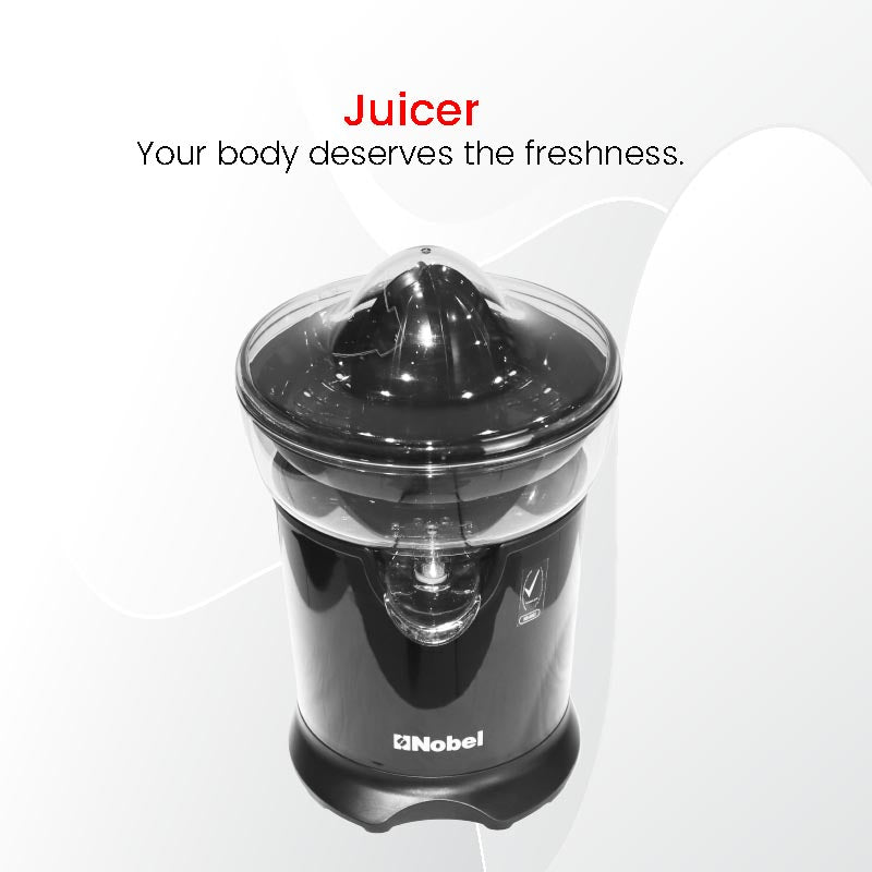 Nobel Citrus Plastic Body 100W Plastic Pulp Filter NJ406-3