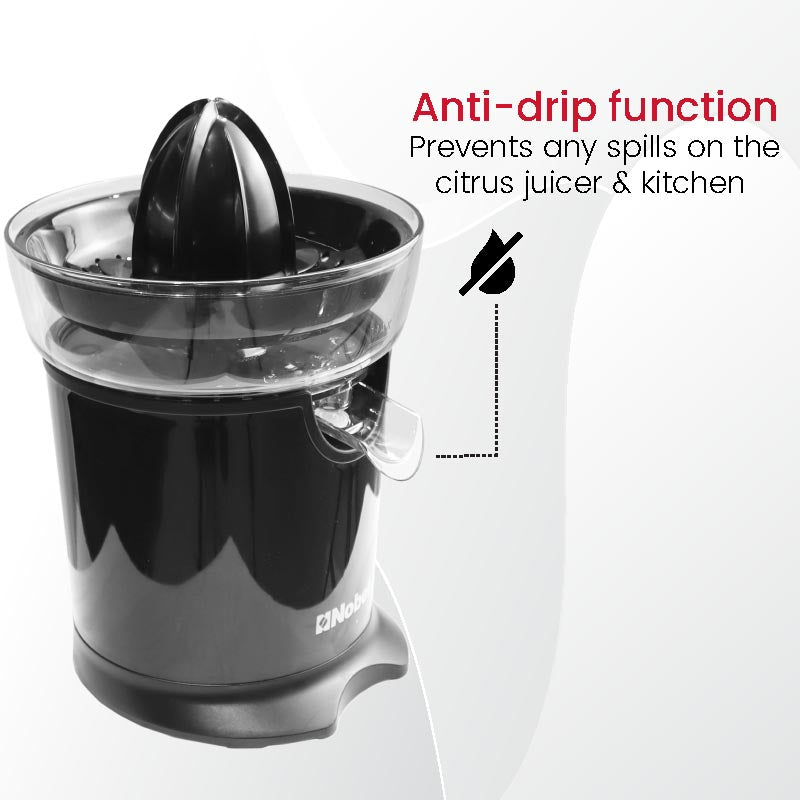 Nobel Citrus Plastic Body 100W Plastic Pulp Filter NJ406-7