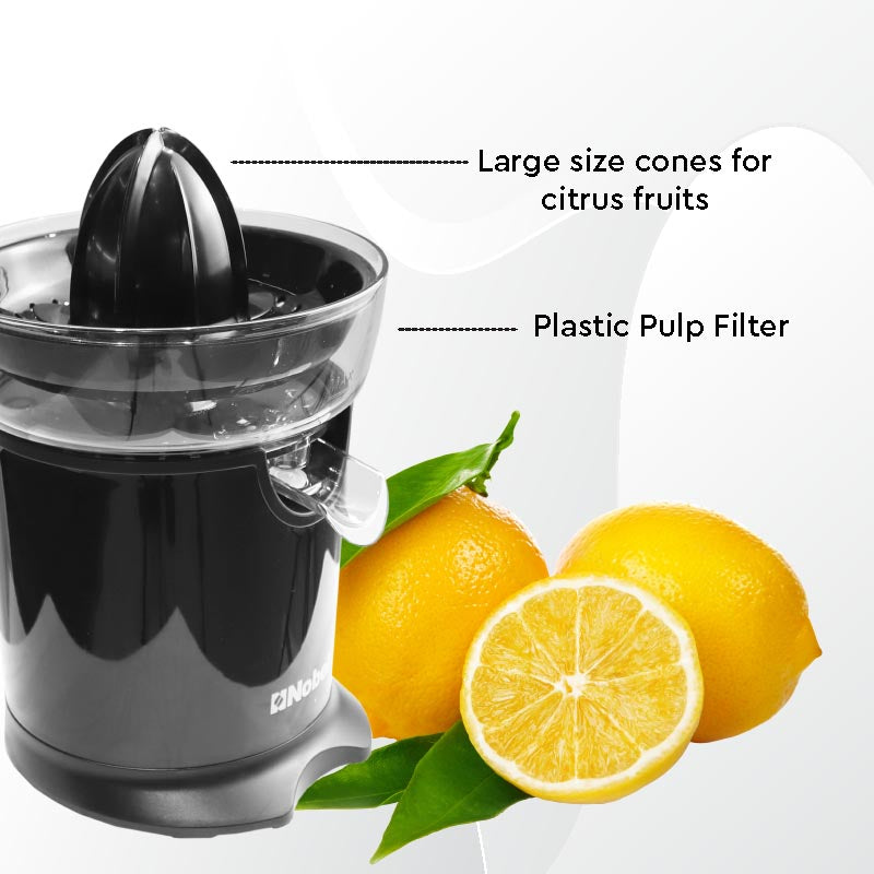 Nobel Citrus Plastic Body 100W Plastic Pulp Filter NJ406-9