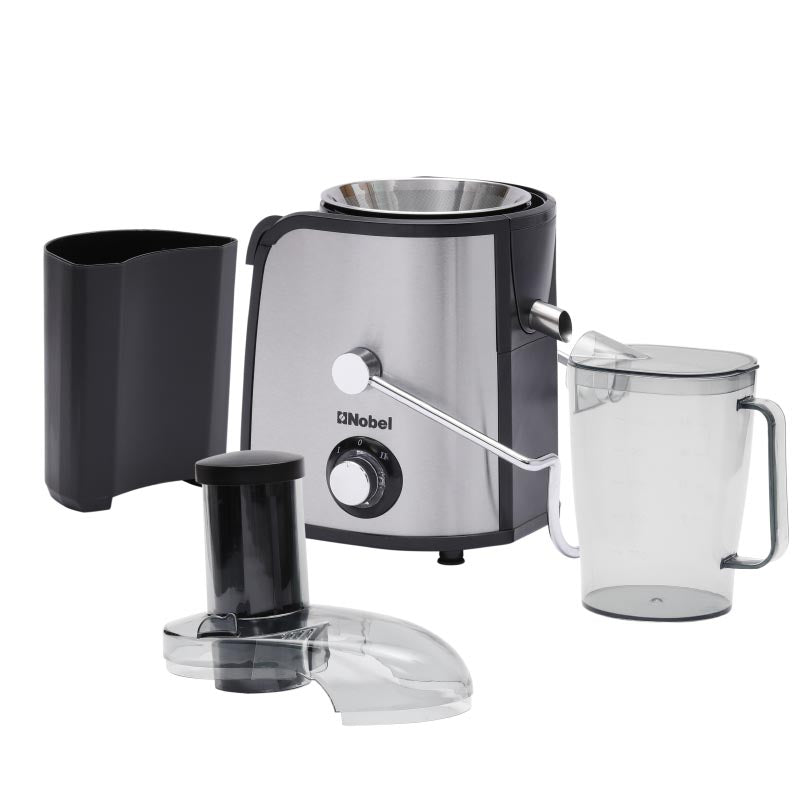 Nobel Juicer Stainless Steel 1.5 Litre White/Clear NJE101E-7