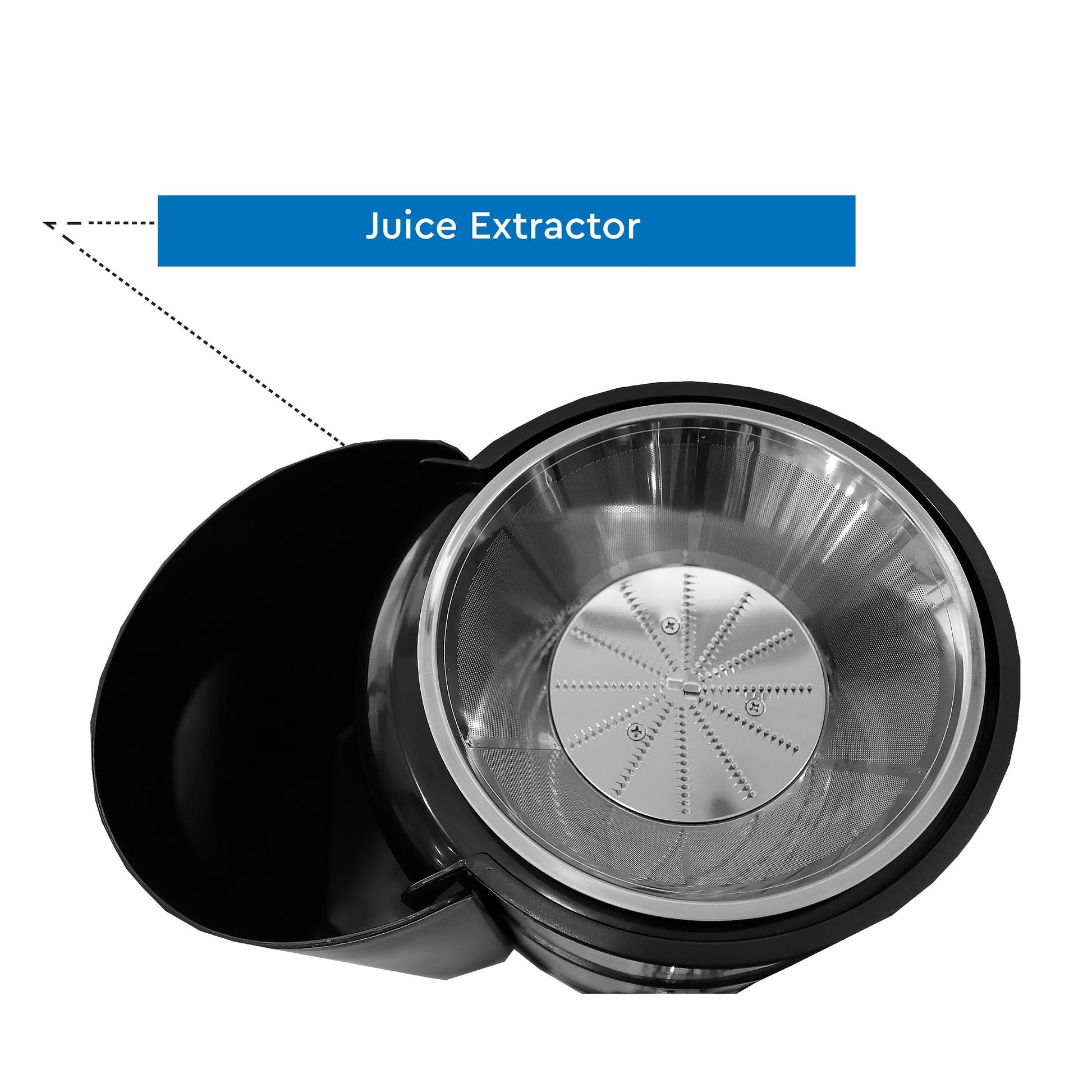 Nobel Juicer Stainless Steel 2 Litre 800W Silver Color NJE404E-5