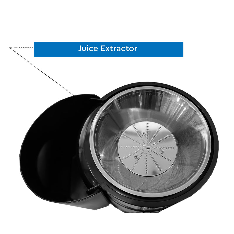 Nobel Juicer Stainless Steel 2 Litre 800W Silver Color NJE404E-5