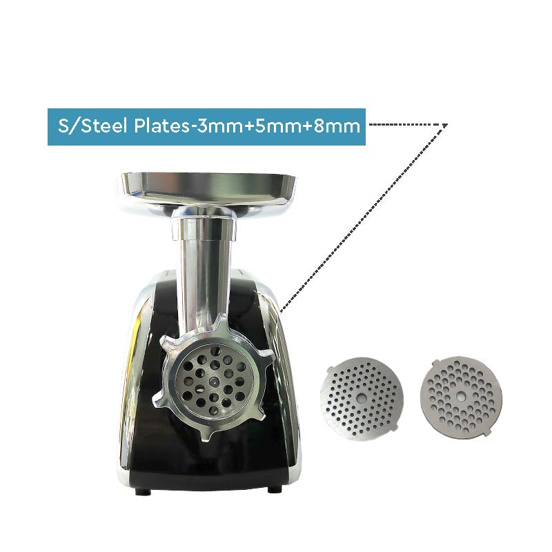 Nobel Meat Grinder Black 1800W 2 Speed+Reverse Function NMG2500-4