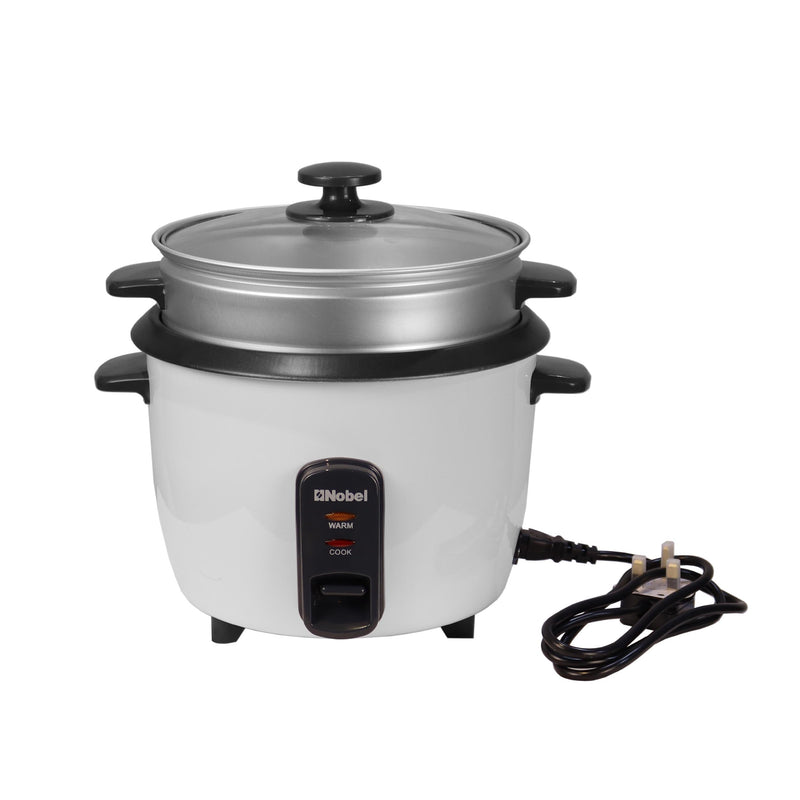 Nobel Rice Cooker 1.5 Ltrs 500W NRC150 White-1