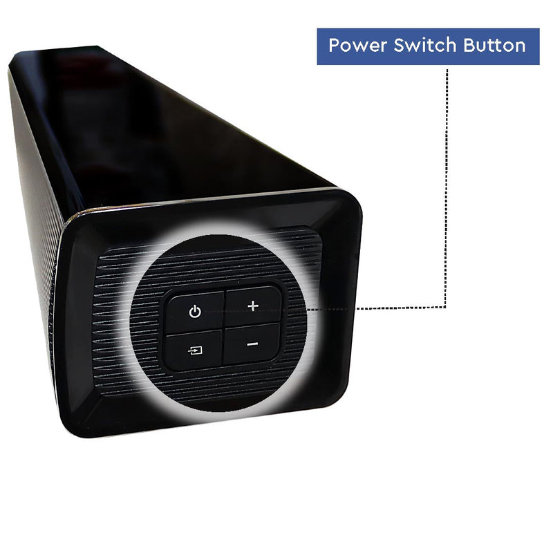 NOBEL Bluetooth Speaker Sound Bar Black NSB244BT-5