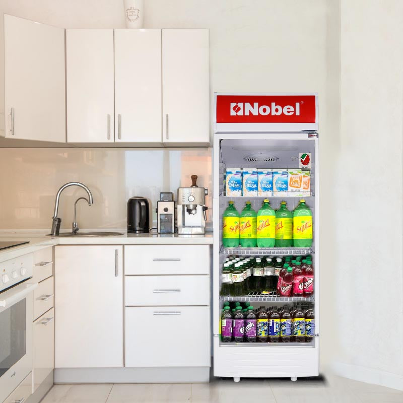 NOBEL Upright Chiller - Single Door White 300 Litres Single Door NSF325-9
