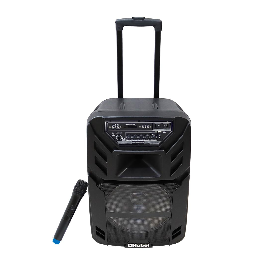 NOBEL Trolley Bluetooth Speaker Black 80W RMS NSP111T-4