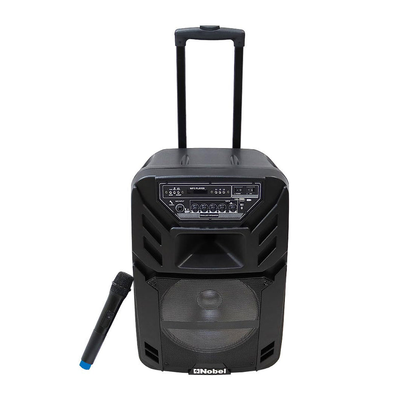 NOBEL Trolley Bluetooth Speaker Black 80W RMS NSP111T-4