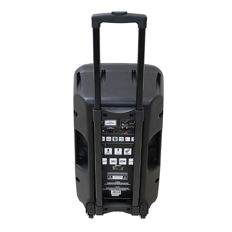 NOBEL Trolley Bluetooth Speaker Black 80W RMS NSP111T-7