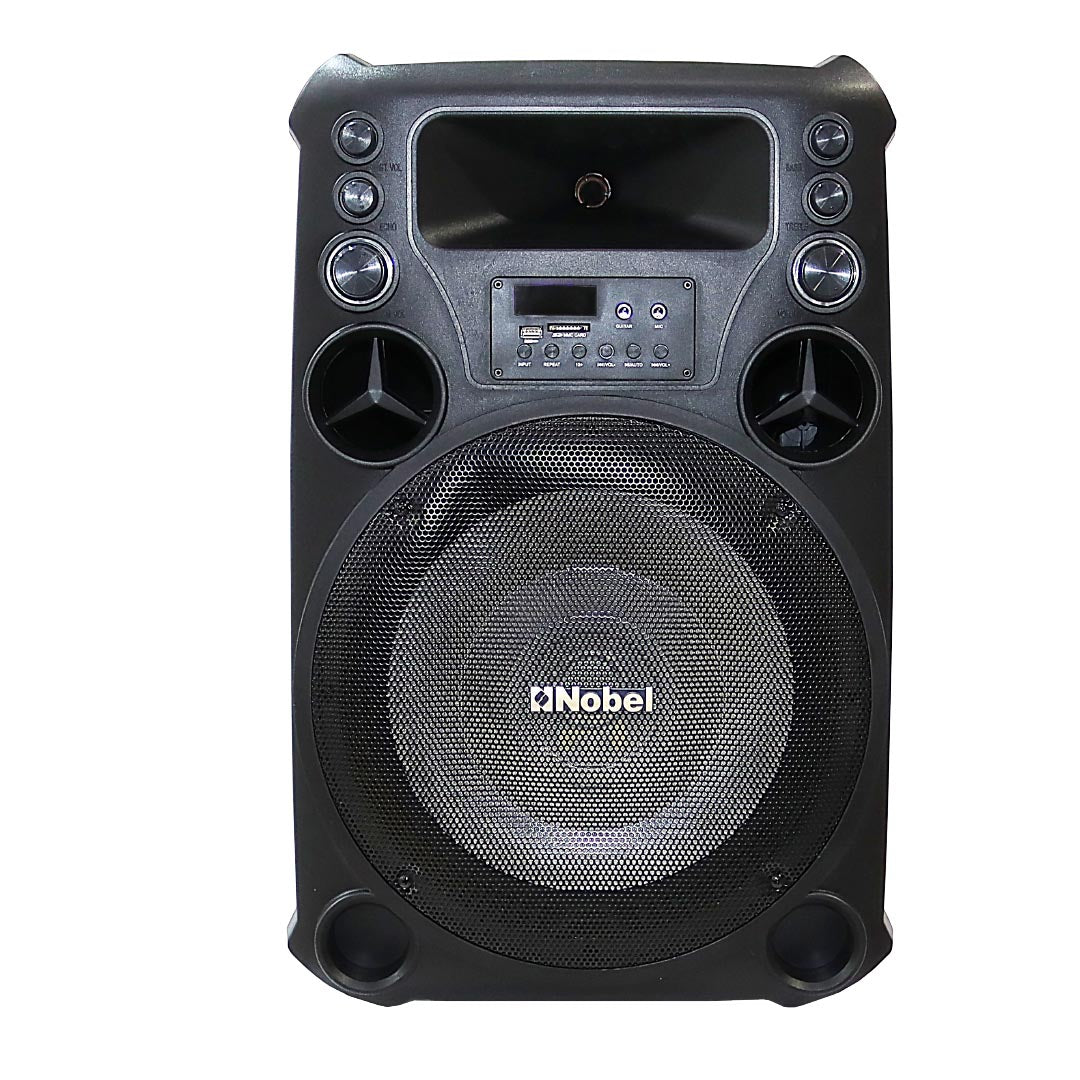 NOBEL Trolley Bluetooth Speaker Black 120W RMS NSP222T-1