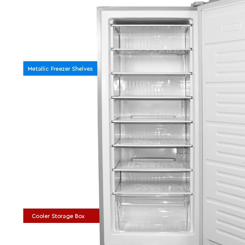 NOBEL Single Door Upright Freezer Defrost 187 Liters NUF300S-6