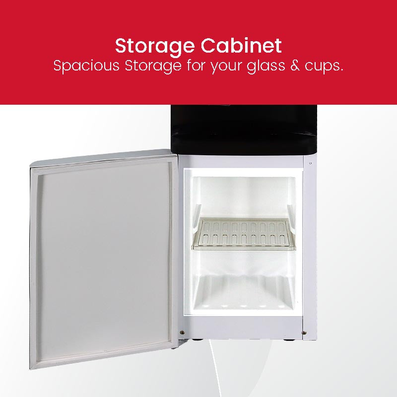 Nobel Water Dispenser Free Standing White Cabinet NWD1602-4