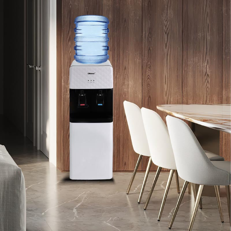 Nobel Water Dispenser Free Standing White Cabinet NWD1602-9