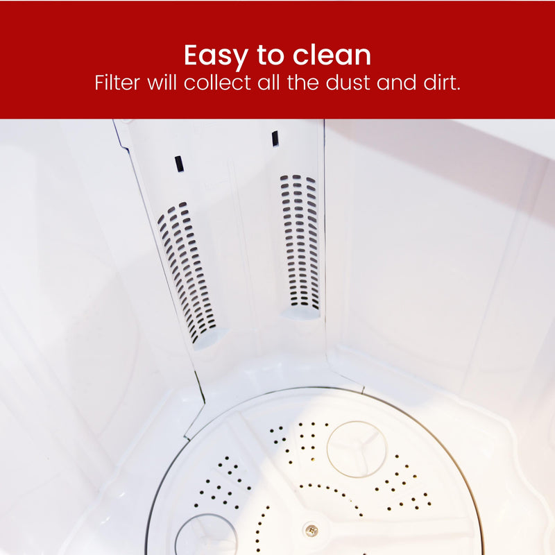 Nobel Single Tub Washing Machine 2 Number Of Wash Programs 7 kg NWM890 White-8