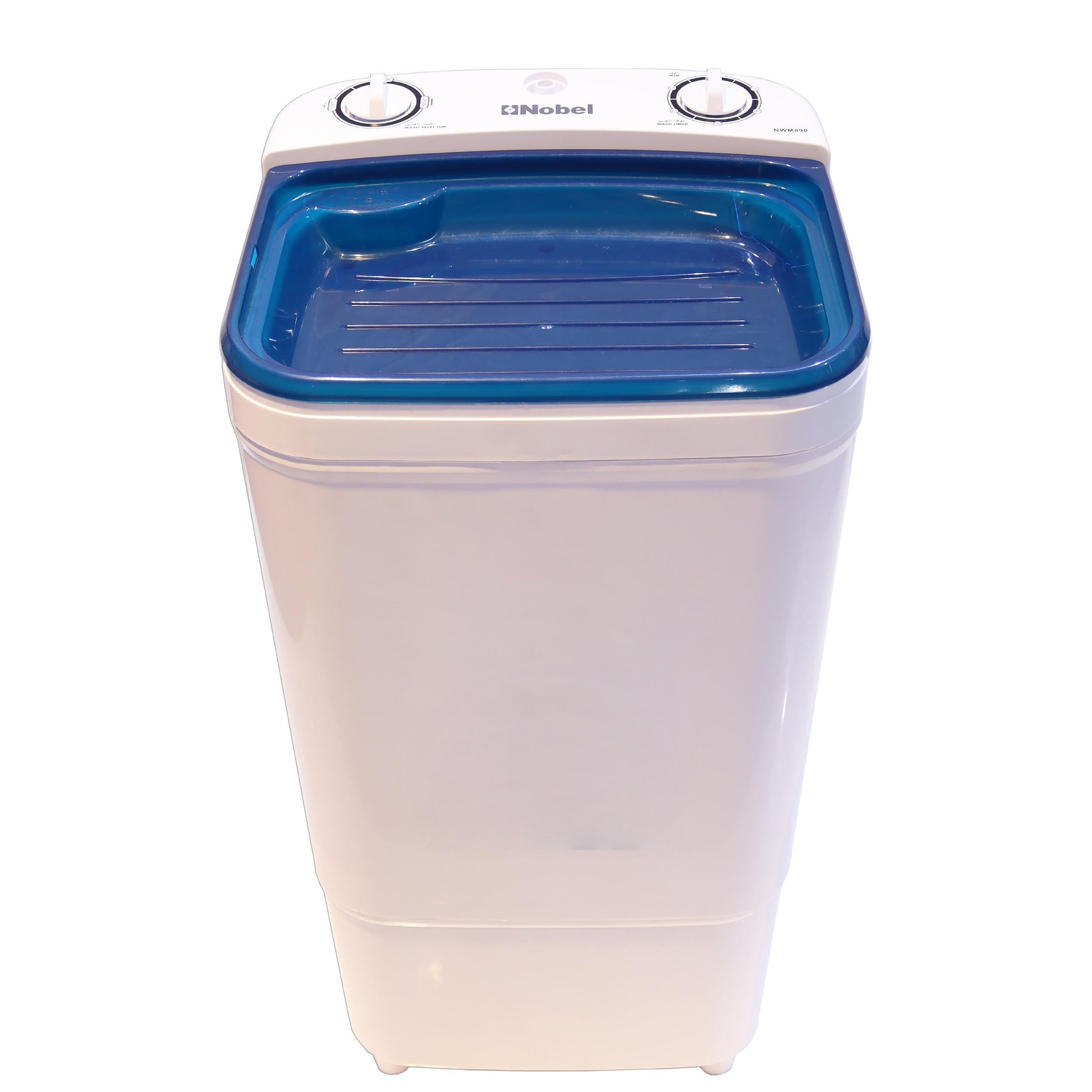 Nobel Single Tub Washing Machine 2 Number Of Wash Programs 7 kg NWM890 White-10