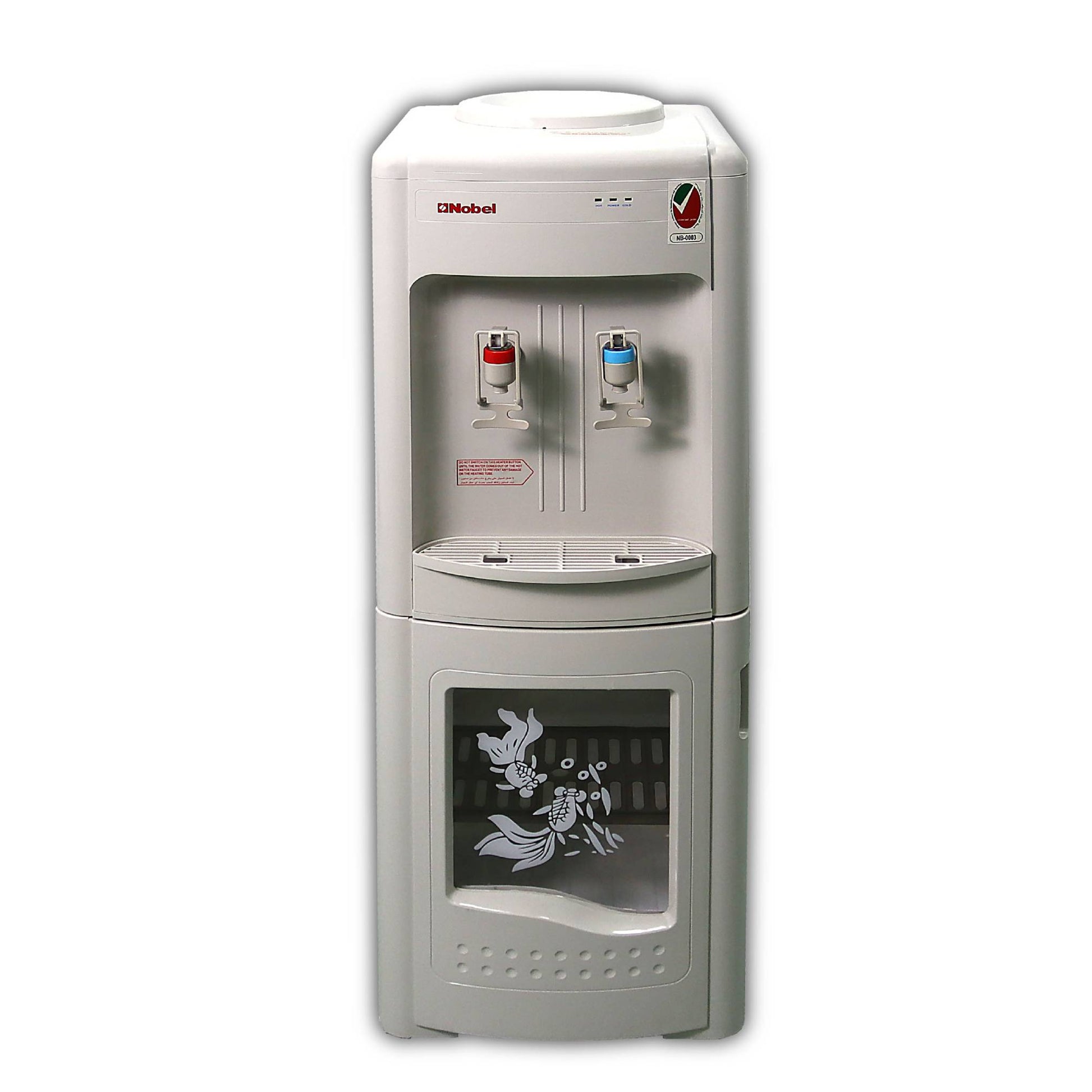 Nobel Water Dispenser Free Standing White Cabinet NWD1560-1