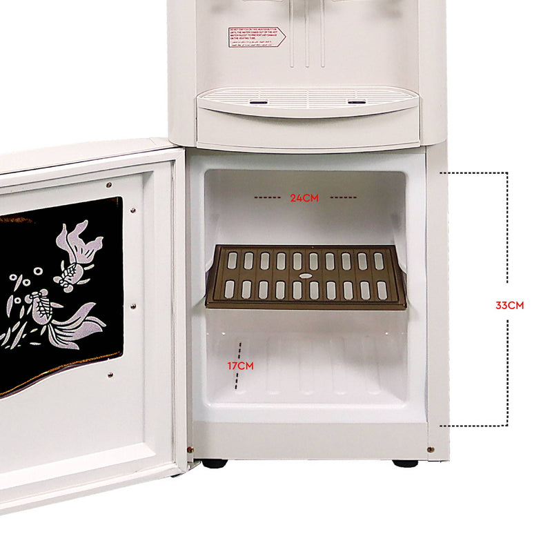 Nobel Water Dispenser Free Standing White Cabinet NWD1560-5