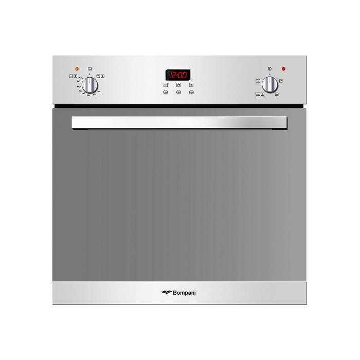 Bompani Gas Builtin Oven Stainless Steel 60Cm Turbo Fan Gas BO243JGL-1